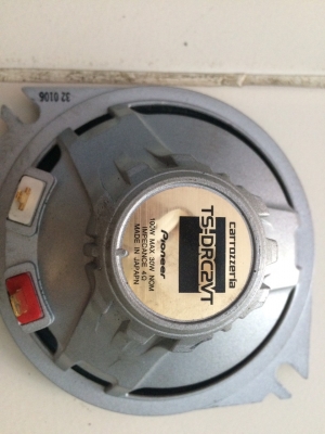 ลำโพง Pioneer TA-DRC2VT 4นิ้ว 100W โครงหล่อ แม่เหล็กนีโอ กรอยเคฟล่า เสียงกลางชัด เบสนุ่ม Made in Japan มือ2 ญี่ปุ่น