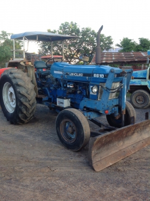 แทรกเตอร์ฟอร์ด 6610 สภาพดีเดิมๆมีผานดันหน้า และผานหลัง