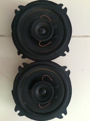 ลำโพง ADDZEST SRF1200 COAXIAL 2ทาง 12ซม. 80W กรวยโพลี เสียงกลางแหลมชัด ใส เบสนุ่มๆ พร้อมฝาครอบลำโพง มือ2 ญี่ปุ่น