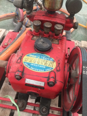 ปั้มนำ้อัดฉีด อุปกรณ์ครบชุดพร้อมใช้งาน