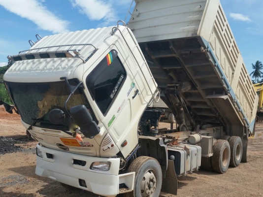 รถฮีโน่  10  ล้อดั้ม FM2P  380  แรงม้า.  ปี 55  ( ขายแม่ , ลูก )    สนใจติดต่อ  081 - 6079515