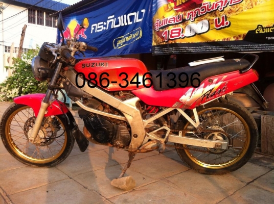 SuZUKI Flash 110cc. ทะเบียนโอน ภาษีขาด 2 ปี ราคา 7000