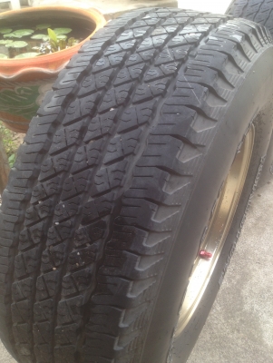 ขายแม็ก te37xขอบ16พร้อมยาง265-70ปี12ใช้ได้ยาวๆเลยครับ