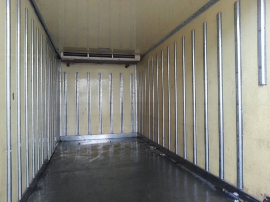 ขายตู้ห้องเย็น ติดหลังรถ พร้อมตัวทำความเย็น ขนาด ยาว 14 ฟุต กว้าง 6 ฟุต สูง 6 ฟุต