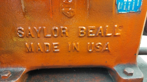 ====== Sold Out!! ====== ปั้มลม SAYLOR BEALL USA 5 HP. 380V. 300 LITE. สวย สด แน่น พร้อมใช้งาน!!