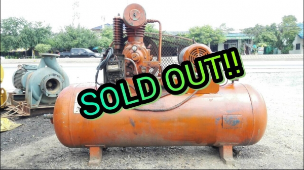 ====== Sold Out!! ====== ปั้มลม SAYLOR BEALL USA 5 HP. 380V. 300 LITE. สวย สด แน่น พร้อมใช้งาน!!