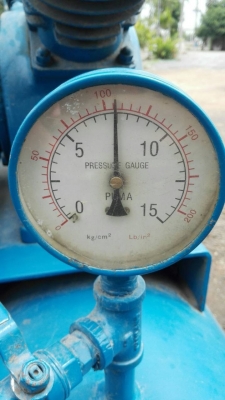 Sell>> ปั้มลม Puma 3 HP. 380V. 260 Lite. สภาพสวย สด แน่น พร้อมใช้งาน.