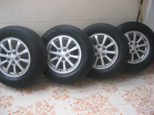 ยางพร้อมแมกค์ถูกๆ 5500 บ.