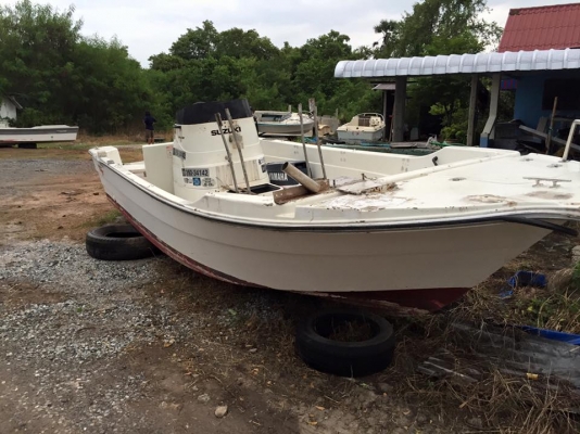 เรือ 21 ฟุตพร้อมเคริ่อง ยามาฮ่า 80 แรง