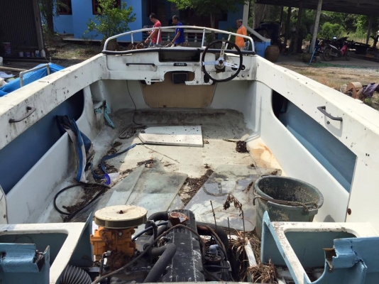 เรือยามาฮ่าขายถูกๆเอาไปปั้นต่อ 17 ฟุต