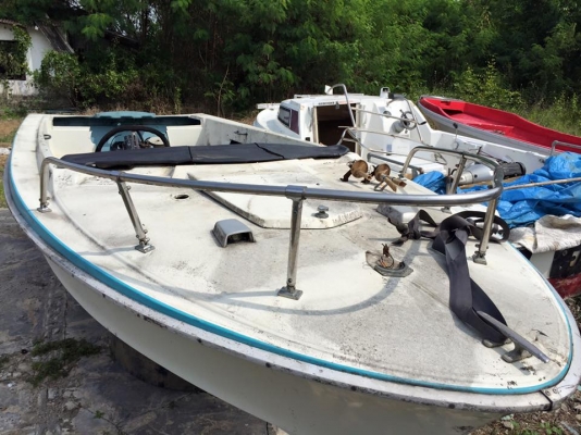 เรือยามาฮ่าขายถูกๆเอาไปปั้นต่อ 17 ฟุต