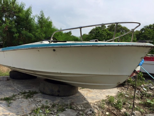 เรือยามาฮ่าขายถูกๆเอาไปปั้นต่อ 17 ฟุต