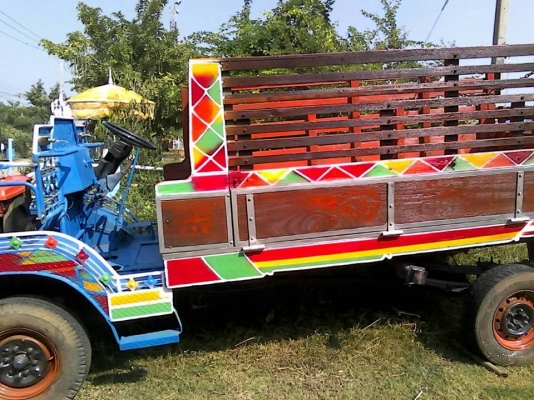 ขายอีแต๋นคูโบต้า กระบะขึ้นใหม่ ระบบไฟเช็ค พื้นดี เครื่องkubota et110 สภาพพร้อมใช้งาน เกียร์ดี