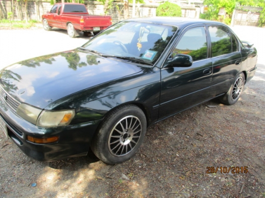 โคโรล่า1600 ae101รุ่นท๊อป ใช้ได้ทั้งแก๊สและน้ำมัน รถบ้านไม่ใช่แท๊กซี