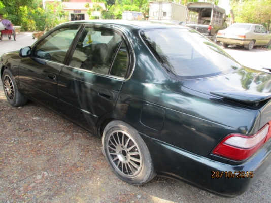 โคโรล่า1600 ae101รุ่นท๊อป ใช้ได้ทั้งแก๊สและน้ำมัน รถบ้านไม่ใช่แท๊กซี