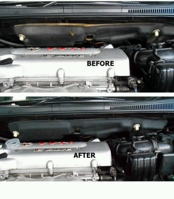 แผ่นกันความร้อน Toyota Wish