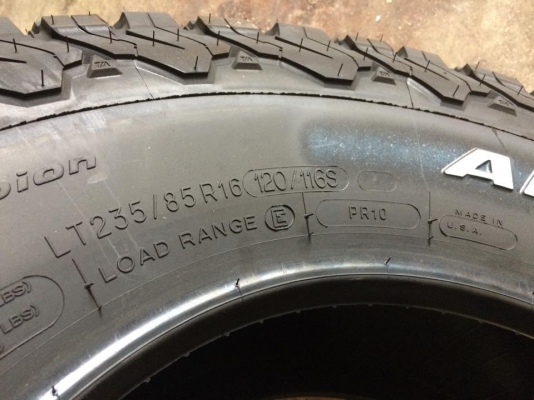 BF Goodrich All-terrain KO2 ขนาด 235 85 r16 หน้าแคบปี15