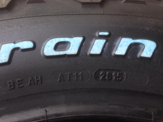 BF Goodrich All-terrain KO2 ขนาด 265 70 r17 ยางใหม่ปี15 BF Goodrich All-terrain KO2 ขนาด 265 70 r17 ยางใหม่ปี15