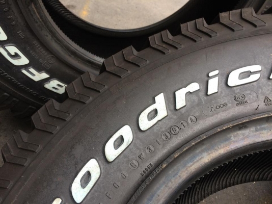 BF Goodrich All-Terrain KO ขนาด 31 10.5 r15 BF Goodrich All-Terrain KO ขนาด 31 10.5 r15