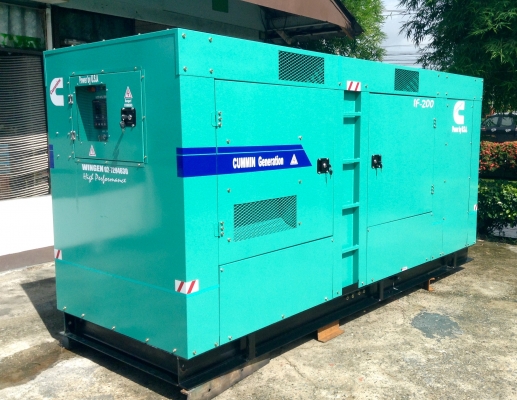 เครื่องปั่นไฟCUMMINS200 KW. USA.มีสินค้าพร้อมส่ง