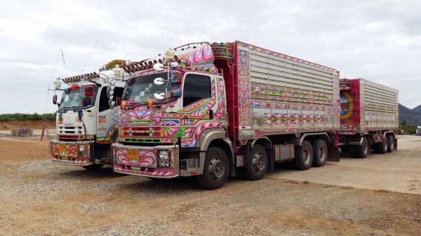 ขายดาวน์  รถสิบล้อพ่วงแม่-ลูก  ISUZU  DECA 360  วิ่งหมื่นกว่ากิโล  สภาพดีมากพร้อมใช้งาน