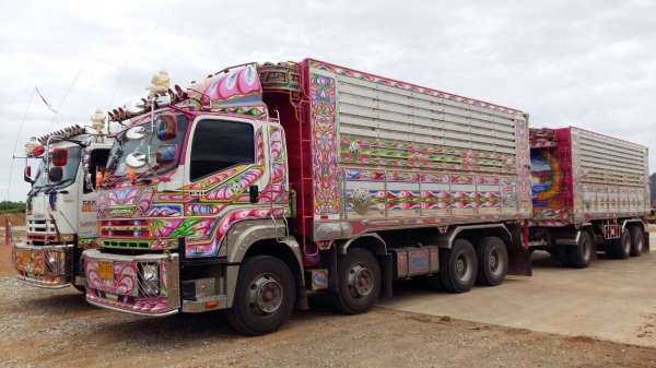 ขายดาวน์  รถสิบล้อพ่วงแม่-ลูก  ISUZU  DECA 360  วิ่งหมื่นกว่ากิโล  สภาพดีมากพร้อมใช้งาน