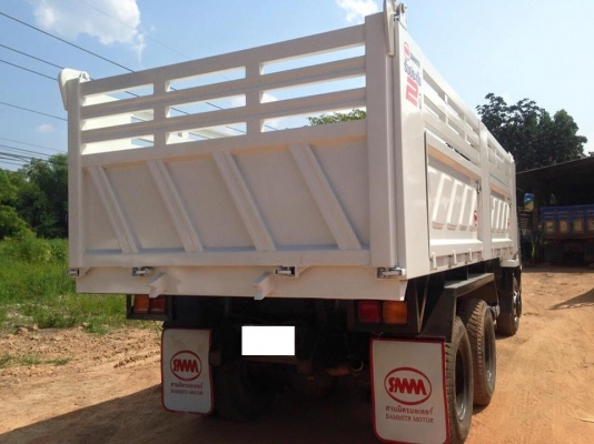 ขายรถสิบล้อ FUSO FN2524 240แรง ปี56 ดัมพ์สามมิตร กะบะสามมิตร