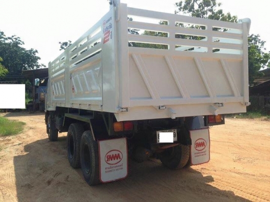 ขายรถสิบล้อ FUSO FN2524 240แรง ปี56 ดัมพ์สามมิตร กะบะสามมิตร