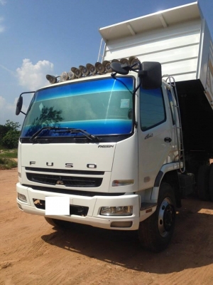 ขายรถสิบล้อ FUSO FN2524 240แรง ปี56 ดัมพ์สามมิตร กะบะสามมิตร