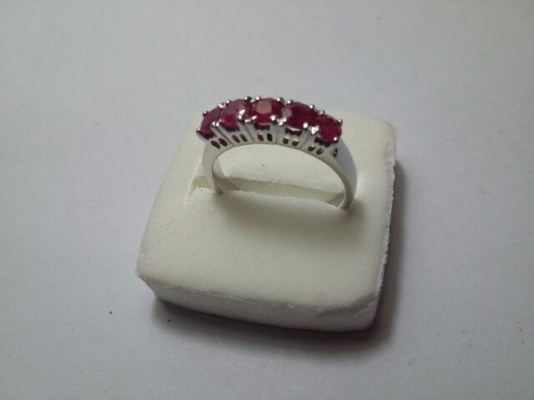 แหวนเงินทับทิมแท้ แหวนเงินทับทิมแท้