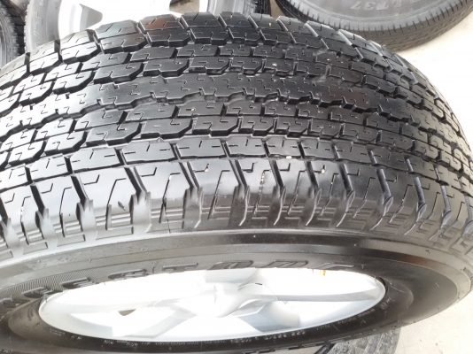 ขายล้อISUZU V Cross 17 ยาง255/65/17ปี 2514  4 ล้อ