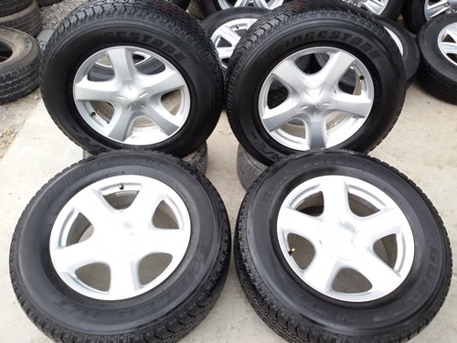 ขายล้อISUZU V Cross 17 ยาง255/65/17ปี 2514  4 ล้อ
