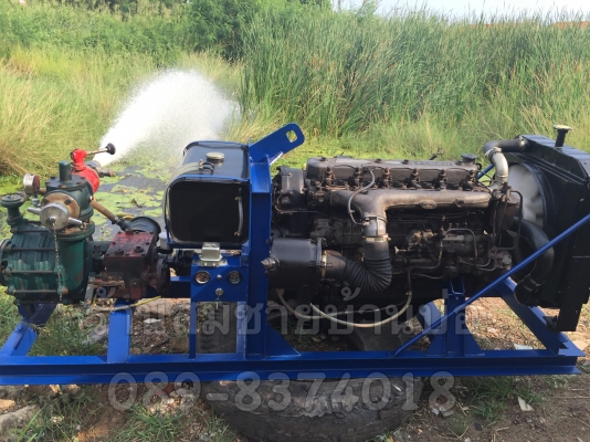 ขายปั้มดับเพลิงแรงดันสูงขนาด3ใบพัด(ทองเหลืงทั้งตัว)เครื่องอีซูซุ6สูบดีเซล