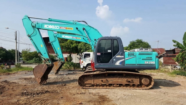 ขายแบคโฮ KOBELCO SK200-8 SUPER YN12 เอกสารเล่มทะเบียนครบ รถสวยพร้อมใช้ แอร์เย็นฉ่ำ ช่วงล่างแน่น เครื่องดี ปั้มแรง