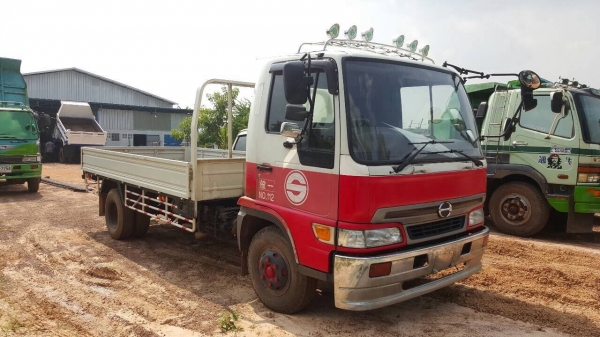 ขาย 6 ล้อ HINO พร้อมติดเครน เครื่อง HO6C Turbo 210 แรงม้า เกียร์ HO คัสซีสวย เบรคทิฟฟี่ พาวเวอร์ ทะเบียนพร้อมโอน