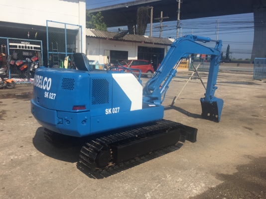 ขายจ้า  รถแมคโคร มือสองนำเข้าจากญี่ปุ่น KOBELCO  SK027