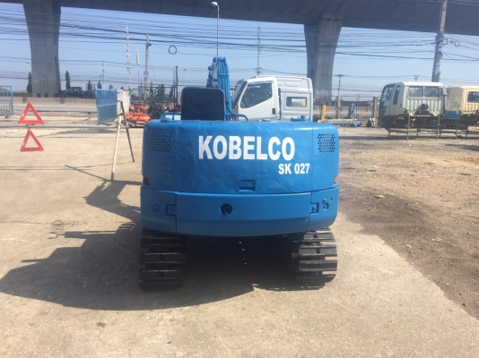 ขายจ้า  รถแมคโคร มือสองนำเข้าจากญี่ปุ่น KOBELCO  SK027