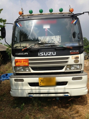 สิบล้อ อีซูชุ 320ปี50 แม่ลูก3คาน พื้นเรียบ 22ล้อ สภาพดีสวยเดิมพร้อมใช้ ทะเบียนพร้อมโอน