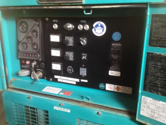 ขายด่วน เครื่องปั่นไฟสภาพดี มือสองจากญี่ปุ่น พร้อมใช้งาน