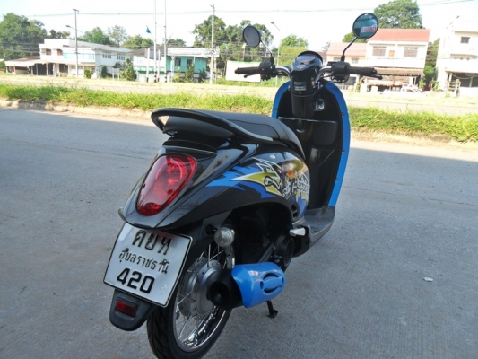 ฮอนด้าสกูปปี้ไอ ปี54 สภาพสวยเครื่องเดิมรถพร้อมใช้เอกสารพร้อมโอน