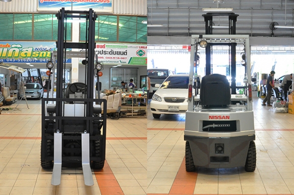 ขายรถโฟล์คลิฟท์มือสอง NISSAN  รุ่น EH01 ราคา 225,000 บาท นำเข้าจากประเทศญี่ปุ่น 100\% ไม่เคยใช้งานในไทย