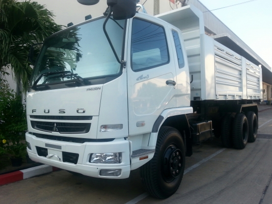 ขาย FUSO 240 แรงม้า พร้อมพร้อมกระบะดร้ำสามมิตร ( มือ 1)
