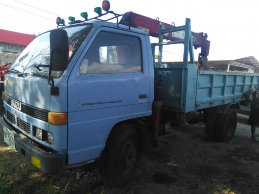 ขาย 355,000บ ถูกๆ หกล้อ อีซุซุ NPR58L 4BE1-110 พ.เวอร์ เครน UNIC 3ตัน ท้องวี กะบะยาว5ม สภาพดีสวยพร้อมใช้ ทะเบียนพร้อมโอน
