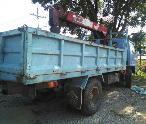 ขาย 355,000บ ถูกๆ หกล้อ อีซุซุ NPR58L 4BE1-110 พ.เวอร์ เครน UNIC 3ตัน ท้องวี กะบะยาว5ม สภาพดีสวยพร้อมใช้ ทะเบียนพร้อมโอน