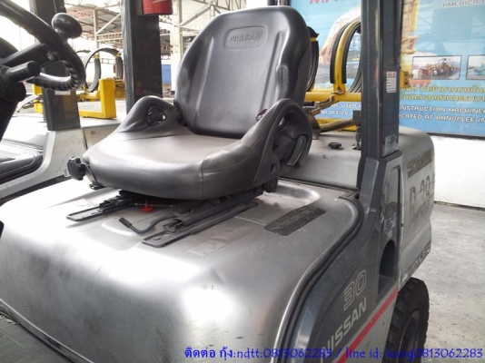 รถโฟร์คลิฟท์ มือสอง ขนาด 3 ตัน Nissan UGL02 # UGL02-001550 โทร.กุ้ง:0813062283