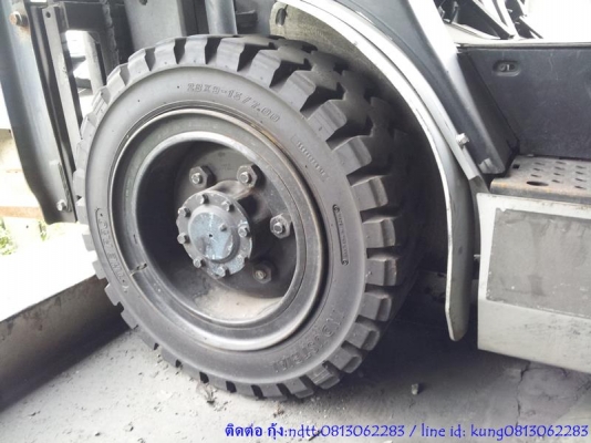 รถโฟร์คลิฟท์ มือสอง ขนาด 3 ตัน Nissan UGL02 # UGL02-001550 โทร.กุ้ง:0813062283