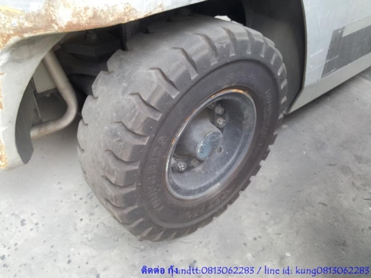 รถโฟร์คลิฟท์ มือสอง ขนาด 3 ตัน Nissan UGL02 # UGL02-001550 โทร.กุ้ง:0813062283