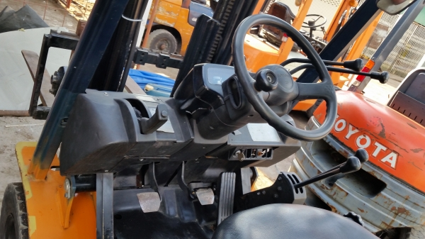 ขายด่วนรถยก TOYOTA 7FGยก1.5ตันเสาสูง3เมตรยางตันหน้าหลังรถนอกนำเข้ายังไม่เคยใช้งานในเมืองไทยเลย=รุ่นใหม่ขายถูกๆๆ