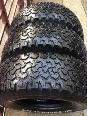 ยาง All BF goodrich 31 10.5 R15 จำนวน3เส้น ดอกติดหนวดไม่มีปะ