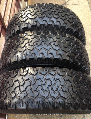 ยาง All BF goodrich 31 10.5 R15 จำนวน3เส้น ดอกติดหนวดไม่มีปะ